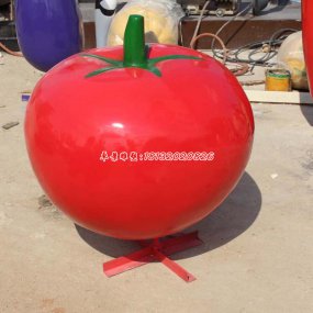 玻璃鋼西紅柿雕塑