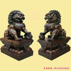 銅獅子化煞