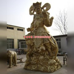 銅雕四大天王