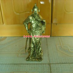 宇達關(guān)公青銅雕像